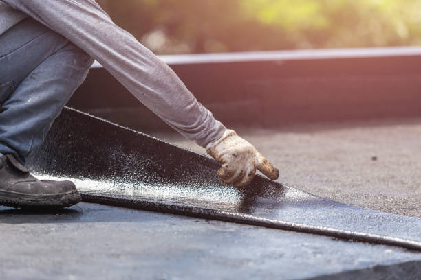 Professional Waterproofing technician working in Rolling Meadows, IL